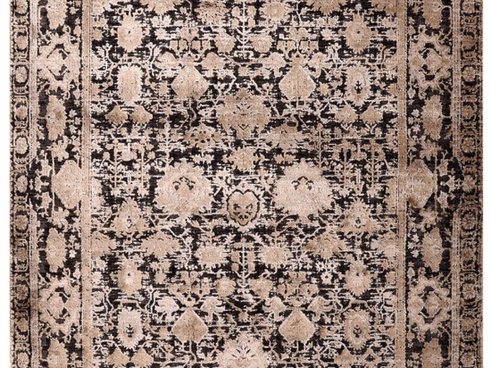 Χαλί Karma 00153-970 Beige-Black Merinos 160X230cm