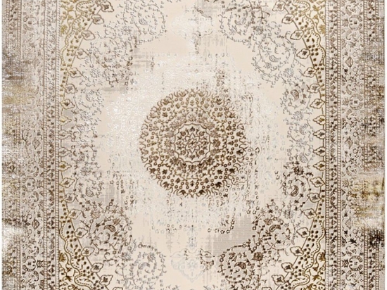 Χαλί Kashan 39549-075 Beige-Gold Merinos 200X290cm