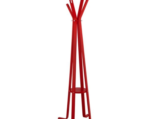 ΚΑΛΟΓΕΡΟΣ ΞΥΛΙΝΟΣ HM0120.07 FUNKY ΚΟΚΚΙΝΟΣ 45x45x180Υ εκ.