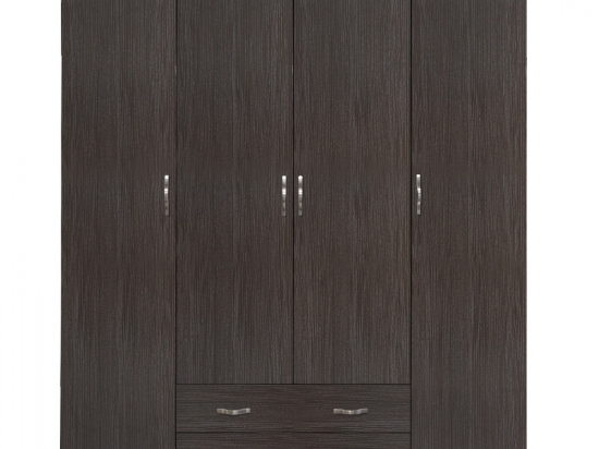 ΝΤΟΥΛΑΠΑ 4ΦΥΛΛΗ ΜΕ 2 ΣΥΡΤΑΡΙΑ AZALEA 200x55.5x180Υ εκ. HM353.01 ZEBRANO