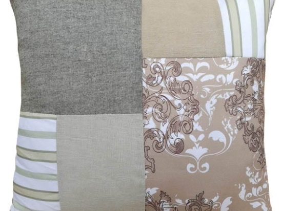 Μαξιλάρι Υφασμάτινο Διακόσμησης 45×45 cm – Μπεζ