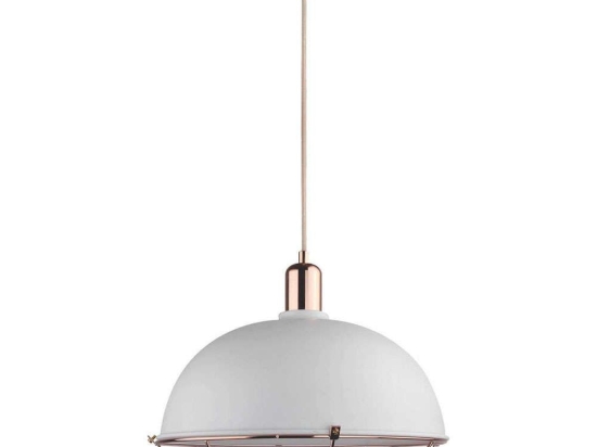 Φωτιστικό Οροφής DD-MA-0304 1xΕ27 40W Φ35cm 150cm White Aidonitsa
