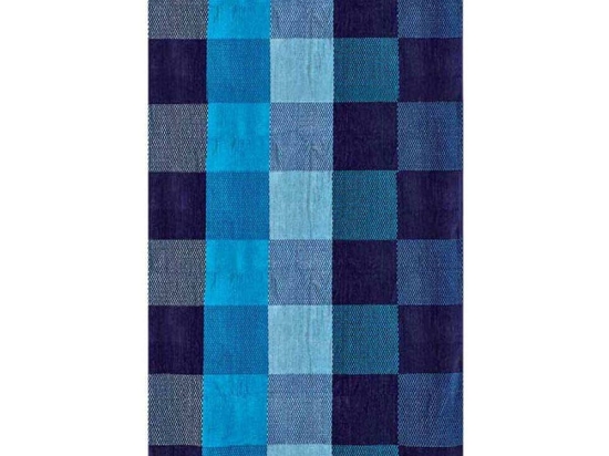 Πετσέτα Θαλάσσης Almira 19 Blue Kentia Θαλάσσης 90x180cm 100% Βαμβάκι
