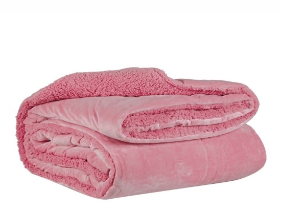 Κουβερτοπάπλωμα Notturno 14 Salmon Pink Kentia King Size 260x240cm Silicon Fiber