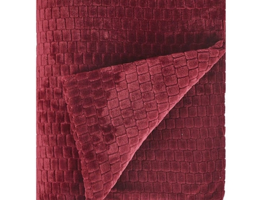 Ριχτάρι Harlow 42 Bordo Kentia Διθέσιο 180x250cm Πολυέστερ