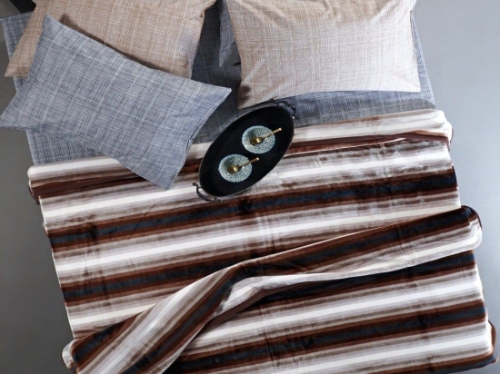 Κουβέρτα Lennox Βελουτέ Brown Kentia King Size 260x240cm Πολυέστερ