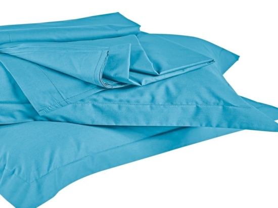 Σεντόνι True Col 1443 Petrol Kentia Υπέρδιπλo 240x270cm 100% Πενιέ Βαμβάκι