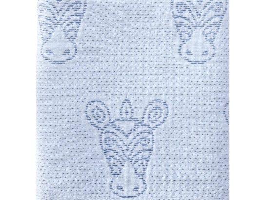 Κουβέρτα Βρεφική Benny 32 Baby Blue Kentia Αγκαλιάς 70x100cm 100% Βαμβάκι