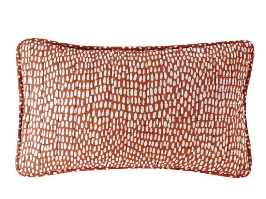 Μαξιλαροθήκες Nomade 06 (Σετ 2τμχ) Terracotta Kentia 52X72 Microfiber-Polyester
