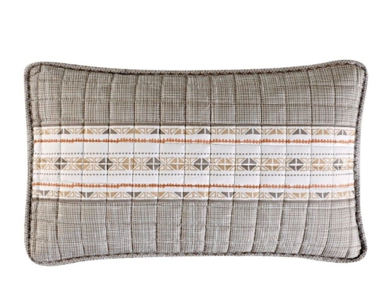 Μαξιλαροθήκες Smith 26 (Σετ 2τμχ) Beige-Brown-Terracotta Kentia 52X72 Microfiber-Polyester