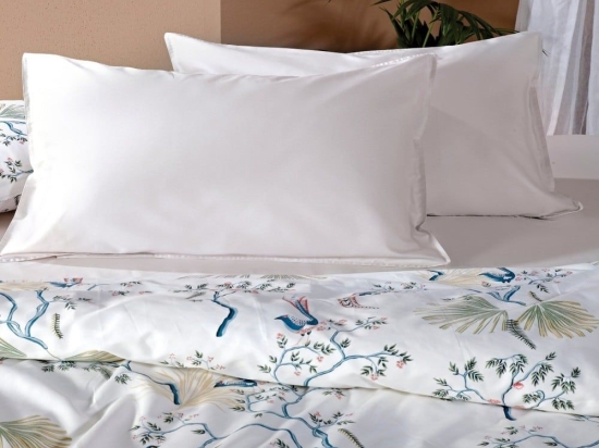 Μαξιλαροθήκες Fabiano 12A (Σετ 2τμχ) Beige Kentia 50Χ70 100% Βαμβακοσατέν