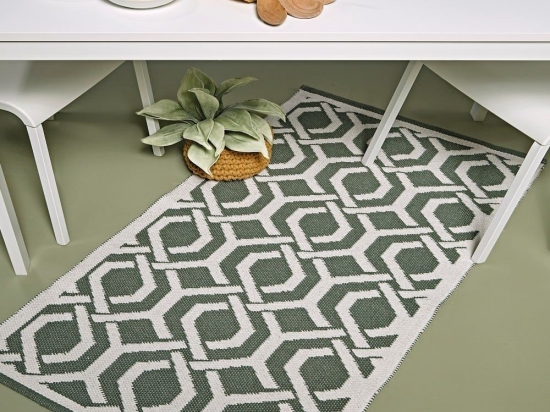Χαλάκι Κουζίνας Baylee 70x200 Khaki Kentia 70X200cm Βαμβάκι