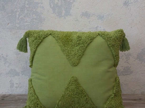Μαξιλάρι Διακοσμητικό (Με Γέμιση) Amadeo Green Nima 45X45 45x45cm 100% Βαμβάκι