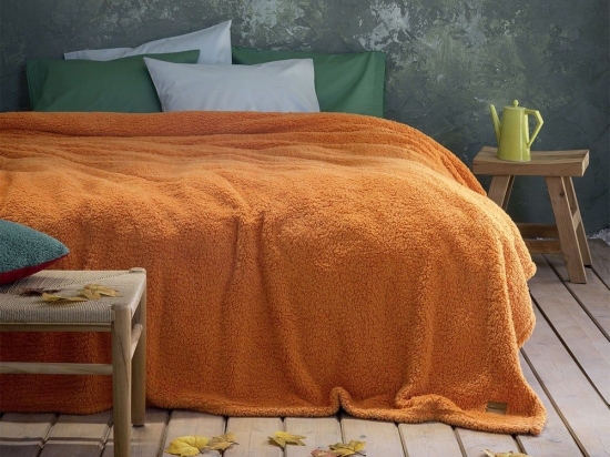 Κουβέρτα Manta Amberglow Nima Υπέρδιπλο 220x240cm Πολυέστερ