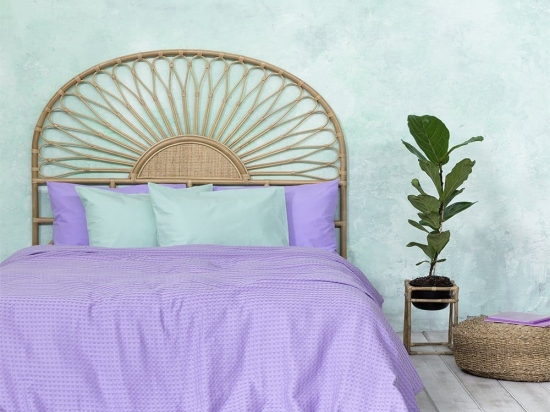 Κουβέρτα Habit Lavender Nima Υπέρδιπλο 220x240cm 100% Βαμβάκι