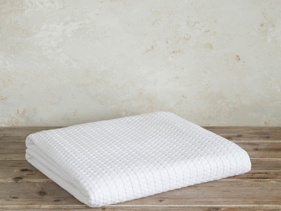 Κουβέρτα Habit Snow White Nima Υπέρδιπλo 220x240cm 100% Βαμβάκι
