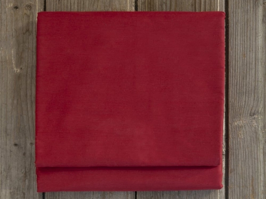 Σεντόνι Superior Satin Red Nima Υπέρδιπλo 240x260cm 100% Cotton Satin
