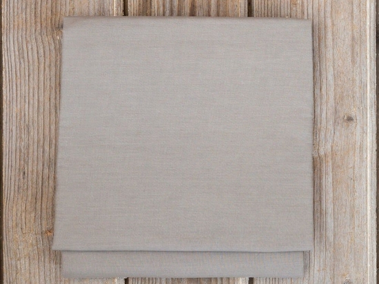 Σεντόνι Unicolors Με Λάστιχο Taupe Brown Nima Υπέρδιπλο 160x232cm 100% Βαμβάκι