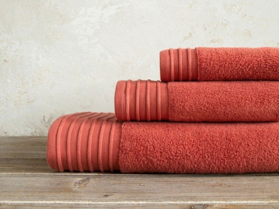 Πετσέτα Feel Fresh Warm Terracotta Nima Χεριών 40x60cm 100% Βαμβάκι