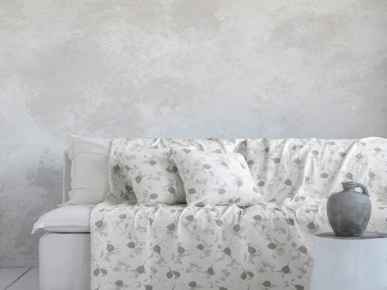 Ριχτάρι Tullio Taupe Nima Πολυθρόνα 180x180cm Βαμβάκι-Πολυέστερ