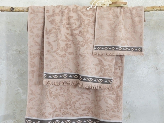 Πετσέτες Ardor (Σετ 3τμχ) Pink Nima Σετ Πετσέτες 70x140cm 100% Βαμβάκι