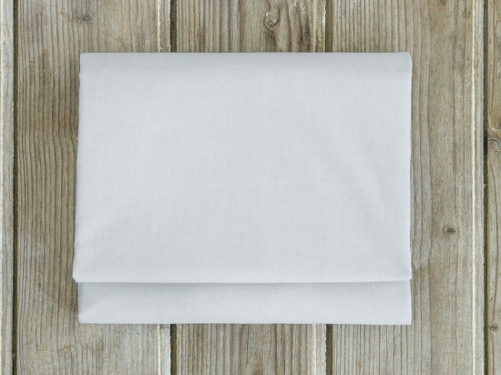 Σεντόνι Unicolors Shiny Grey Nima Ημίδιπλο 180x260cm 100% Βαμβάκι