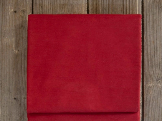 Σεντόνι Superior Satin Με Λάστιχο Red Nima King Size 185x240cm 100% Βαμβακοσατέν