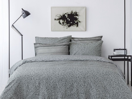 Σεντόνια Hilly Με Λάστιχο (Σετ 4τμχ) Dark Mint Nima Υπέρδιπλο 160x232cm 100% Βαμβάκι