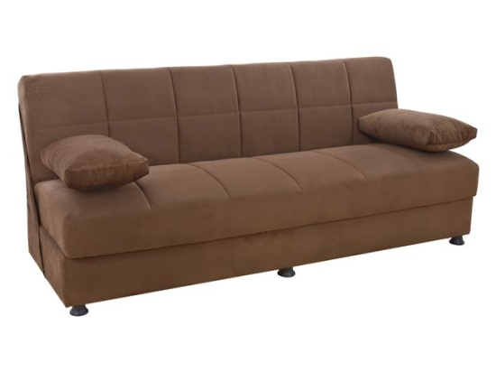 ΚΑΝΑΠΕΣ ΚΡΕΒΑΤΙ 3ΘΕΣΙΟΣ EGE 1205 ΚΑΦΕ HM3067.02 194x74x83 εκ.