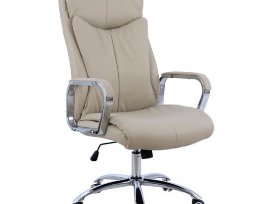 ΚΑΡΕΚΛΑ ΓΡΑΦΕΙΟΥ SHASHI HM1093.07 ΕΚΡΟΥ 63x80x(118-126) cm