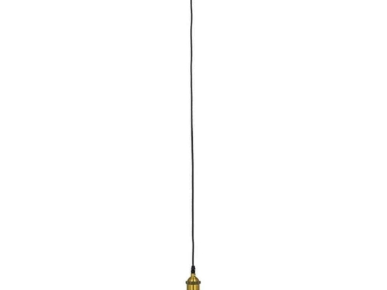 Φωτιστικό Οροφής Bonet 10001166 1xΕ27 Φ25x15cm Black GloboStar