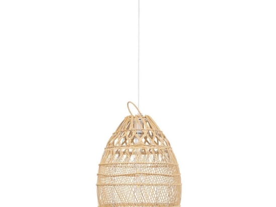 Φωτιστικό Οροφής Tahiti 00710 1xΕ27 Φ38x50cm Beige GloboStar
