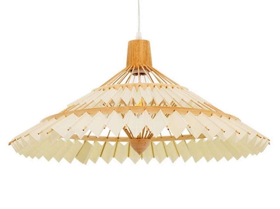 Φωτιστικό Οροφής Ventalia 00896 1xΕ27 Φ60x30cm Brown GloboStar