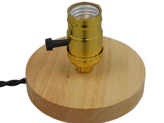 Φωτιστικό Επιτραπέζιο Nox 91047 1xE27 Φ4x9cm Gold GloboStar