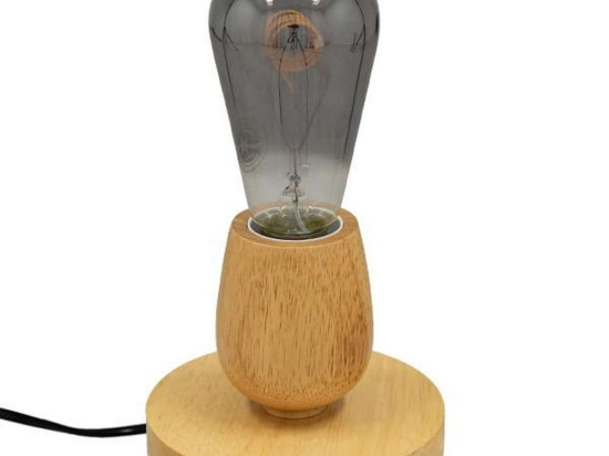 Φωτιστικό Επιτραπέζιο Round 99402 1xE27 Φ12x10cm Φ12x10cm Natural GloboStar