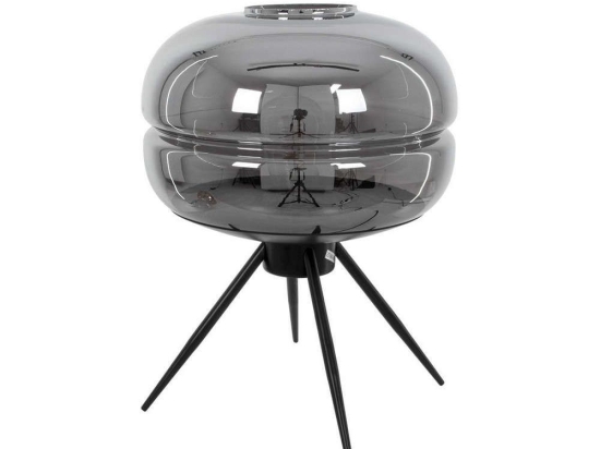 Φωτιστικό Επιτραπέζιο Javan 00738 1xE27 Φ30xΥ19cm Nickel GloboStar