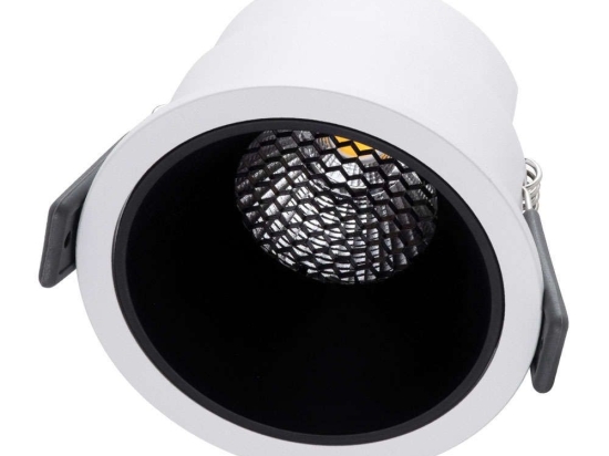 Φωτιστικό Οροφής - Σποτ Χωνευτό Pluto-M 60252 10W Led Φ8,4x5,9cm White-Black GloboStar