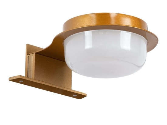 Φωτιστικό Τοίχου-Απλίκα Kiara 60403 10x13x3cm LED 5W 560lm IP44 Bronze GloboStar