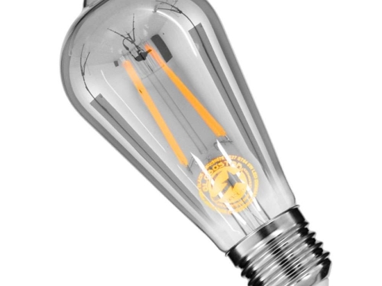 Λαμπτήρας Led Long Filament 99076 ST64 E27 8W 800lm Dimmable Fume GloboStar 8W