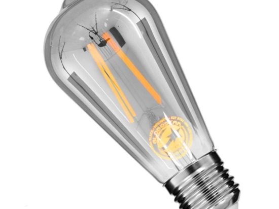 Λαμπτήρας Led Long Filament 99077 ST64 E27 10W 1000lm Dimmable Fume GloboStar 10W