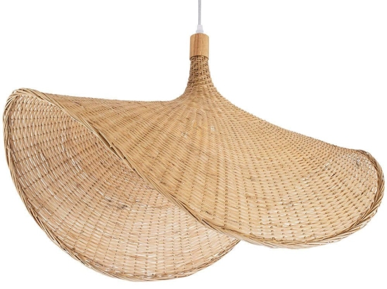 Φωτιστικό Οροφής Cuba 01767 Φ80x49cm 1xE27 Beige GloboStar