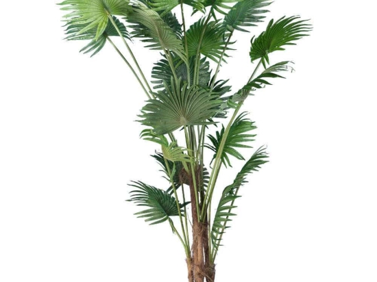 Τεχνητό Δέντρο Palm Tree 20014 Φ170x210cm Green-Brown GloboStar Πολυαιθυλένιο,Ύφασμα