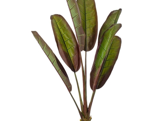 Τεχνητό Δέντρο Bloody Banana Tree 20118 Φ100x190cm Red-Green GloboStar Πολυαιθυλένιο,Ύφασμα