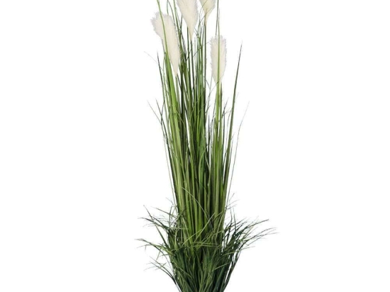 Τεχνητό Φυτό Pampas Grass 20106 Φ65x150cm Green-White GloboStar PVC
