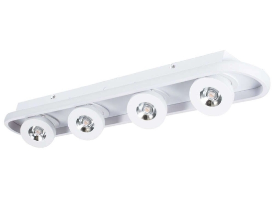 Φωτιστικό Οροφής - Σποτ Nespo 61214 80x13x6,5cm Led 5376lm 48W White Globostar