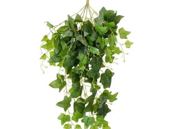 Τεχνητό Κρεμαστό Φυτό Ivy 20253 65cm Green Globostar Πολυαιθυλένιο,Ύφασμα