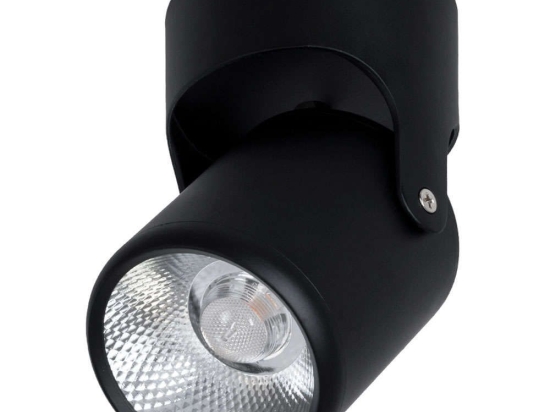Φωτιστικό Οροφής - Σποτ Detronic 60505 Φ9x16cm Led 1250lm 10W 2700K Black GloboStar