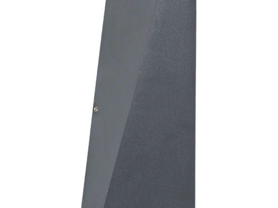 Φωτιστικό Τοίχου - Απλίκα Triande 60552 8,5x8,5x20cm Up&Down Led 1150lm 10W 2700K Anthracite GloboStar