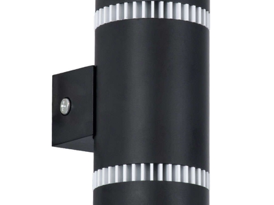 Φωτιστικό Τοίχου - Απλίκα Cannonal 60577 5x6,5x11cm Up&Down Led 1150lm 10W 2700K Black-White GloboStar