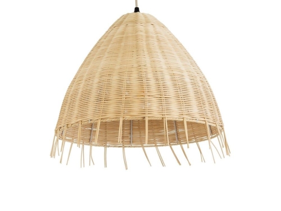 Φωτιστικό Οροφής Κρεμαστό Aquatic 01742 Boho 1xE27 IP20 40x36cm Beige GloboStar
